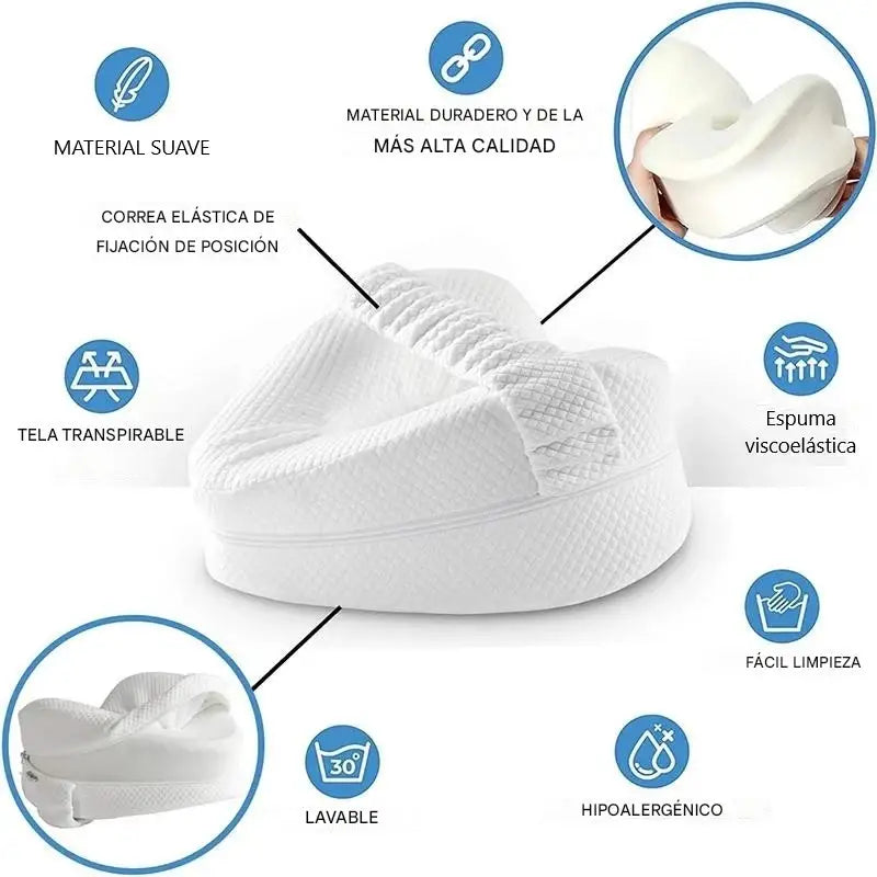Suave Descanso – Almohada para Piernas y Espalda