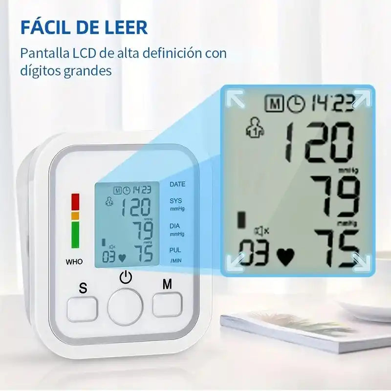 Monitor Digital de Brazo con Voz - Bioritmo