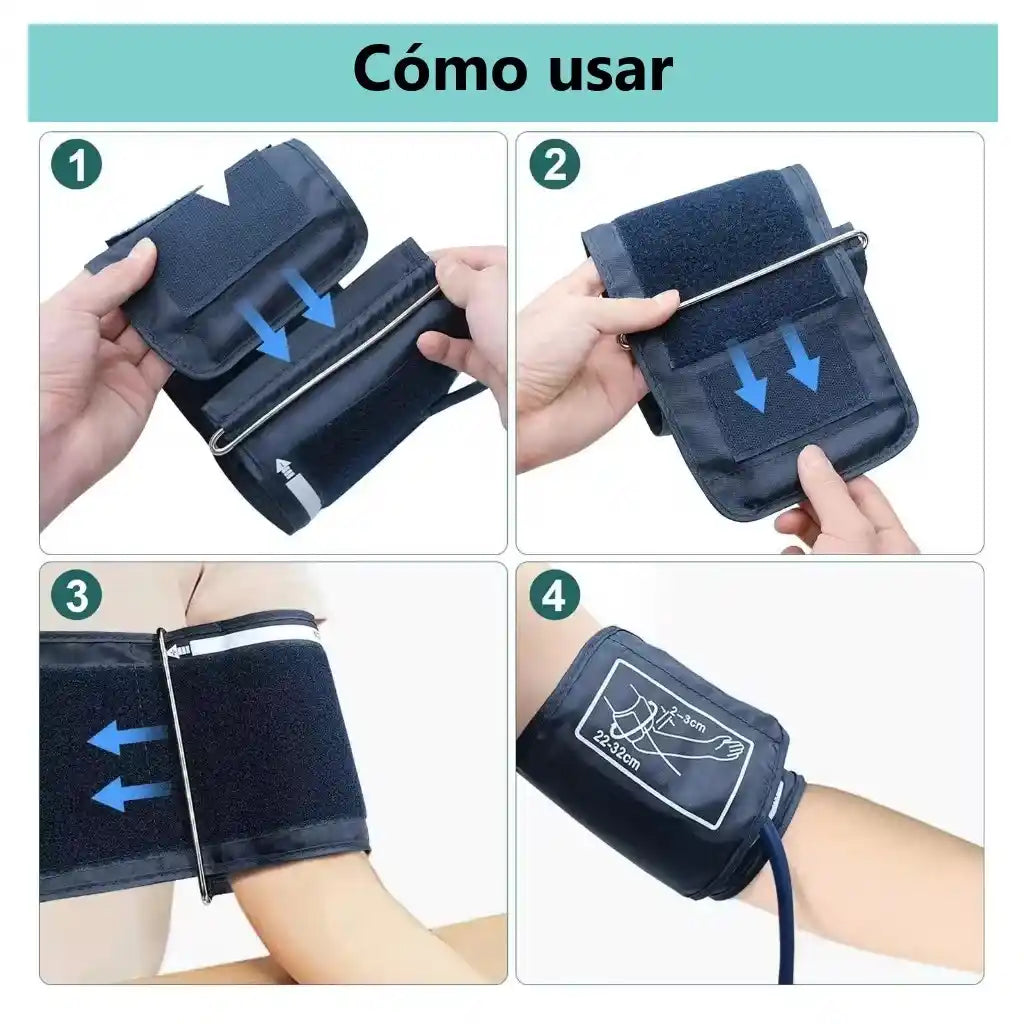 Monitor Digital de Brazo con Voz - Bioritmo