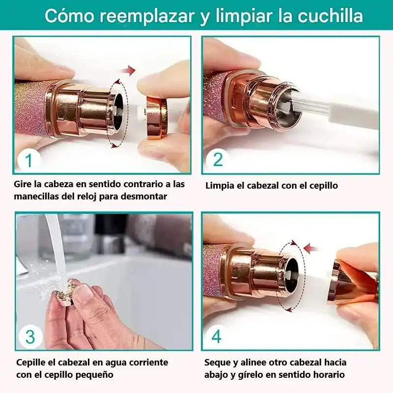 Cejatrim - Depilador de Cejas Recargable Indolora
