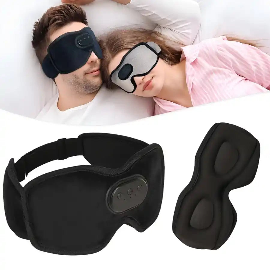 Antifaz para dormir 3D que no presiona los ojos para insomnio