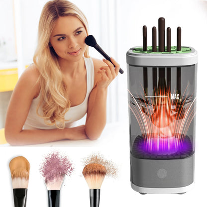 Limpiador de Brochas de Maquillaje Automático