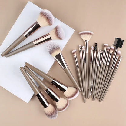 Set de 20 Brochas de Maquillaje