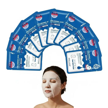 Mascarilla Facial Ácido Hialurónico Kit 10 Unidades