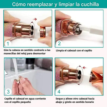 Cejatrim - Depilador de Cejas Recargable Indolora